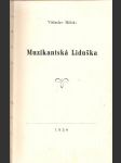 Muzikantská  liduška - náhled