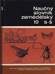 Naučný slovník zemědělský 10  s - š - náhled