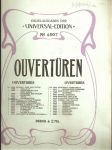 Overtüren + ouvertures - overtures - piano á 2 ms - náhled