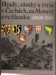 Hrady, zámky a tvrze v čechách - 6 svazků  - náhled