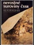 Nerostné suroviny ČSSR - náhled