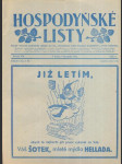 Hospodyňské listy číslo 6. - 1931 - náhled