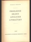 Přehledné dějiny anglické litera - náhled