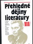 Přehledné  dějiny  literatury  iii. - náhled