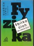 Fyzika - sbírka úloh pro  střední školy - náhled