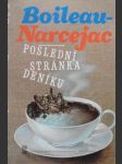 Poslední  stránka  deníku - náhled