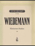 Praktische und theoretische studien für  klarinette  heft viii. - náhled