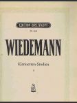 Praktische und theoretische studien für klarinette - heft x. - náhled