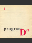 Program d 47  č.1 - náhled