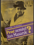 Proč zemřel jan masaryk ? - náhled