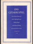 Das  gitarrespiel  / heft 5 / - náhled