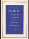 Das  gitarrespiel  / heft 3 / - náhled