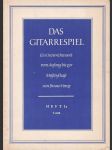 Das  gitarrespiel  / heft 1a / - náhled