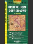 Rozkladací turistická mapa orlické hory, góry stolowe  1.50000 - náhled