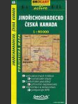 Rozkladací turistická mapa jindřichohradecko -česká kanada 1: 50000 - náhled