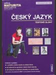 Český  jazyk - testové úlohy - edice maturita - náhled