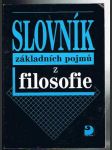 Slovník  základních pojmů z filosofie - náhled