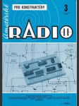 Časopis amatérské  radio  pro  konstruktéry  č.3 -ročník xxxviii.  1989 - náhled