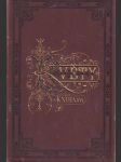 Svázaný  časopis  květy ročník viii. -2 sv.  / listy pro zábavu a poučení s časovými rozhledy / - náhled