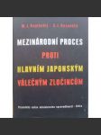 Mezinárodní proces proti hlavním japonským válečným zločincům - náhled