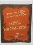 Bábinčin maršovský valčík - náhled