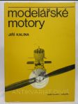 Modelářské motory - náhled