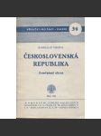 Československá republika - Zeměpisný obraz - náhled