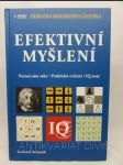 Efektivní myšlení: Poznej sám sebe, praktická cvičení, IQ testy - náhled