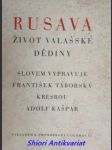 Rusava - život valašské dědiny - táborský františek - náhled