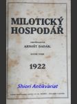 Milotický hospodář - ročník 33-34 - kolektiv autorů - náhled