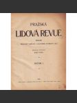 Pražská lidová revue - časopis 12 čísel, ročník 1905 - náhled