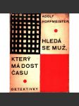 Hledá se muž, který má dost času [= Kruh četby zábavné a vzdělávací, sv. 17] (obálka Adolf Hoffmeister) - náhled