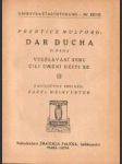 Dar ducha - VI. řada - Vzdelávaní sebe čili umění učiti se - náhled