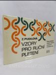 Vzory pro ruční pletení: Vzory pletené hladce, obrace, snímáním a křížením ok - náhled