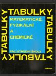 Matematické, fyzikální a chemické tabulky pro střední školy - náhled