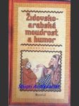 Židovsko-arabská moudrost a humor - nahum andré - náhled