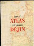 Školní atlas světových dějin - náhled