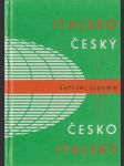 Italsko-český, Česko-italský kapesní slovník - náhled