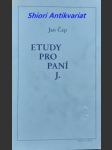 Etudy pro paní j. - čep jan - náhled