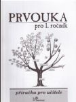 Prvouka pro 1. ročník - příručka pro učitele. - náhled