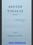 Vigilie prosy - čep jan - náhled