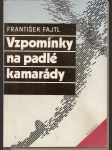 Vzpomínky  na  padlé  kamarády - náhled