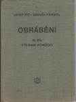 Obrábění II. Výrobní pomůcky - náhled