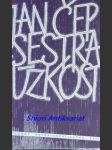 SESTRA ÚZKOST - Zlomky autobiografického eseje - ČEP Jan - náhled