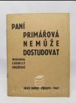 Paní primářová nemůže dostudovat - náhled