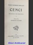 CENCI - Tragedie o pěti dějstvích - SHELLEY Percy Bysshe - náhled