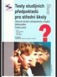 Testy studijních předpokladů pro střední školy - náhled