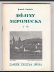 Dějiny Nepomucka - Zámek Zelená Hora, Nepomuk, Obrazy z dějin Nepomuka, Sv. Vojtěch, Sv. Jan Nepomucký (4 sv.) - náhled