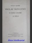 Václav novotný - o jeho osobě a dítě - vojtíšek václav - náhled