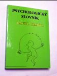 Psychologický slovník - náhled